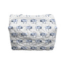 Buffalo Icon Blue Quilted Makeup Bag