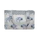 Buffalo Icon Blue Quilted Tote