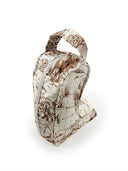 Buffalo Toile Brown Quilted Boot Bag