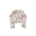 Buffalo Toile Brown Cropped Jacket