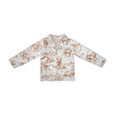 Buffalo Toile Brown Quilted Jacket