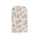 Buffalo Toile Brown Quilted Garment Bag