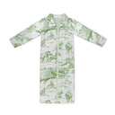 Buffalo Toile Green Quilted Maxi Coat *Web Exclusive*