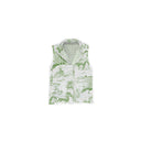 Buffalo Toile Green Quilted Ruby Vest