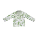 Buffalo Toile Green Quilted Snap Jacket