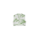 Buffalo Toile Green Quilted Tara Vest