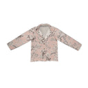Buffalo Toile Rose Quilted Snap Jacket