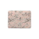 Buffalo Toile Rose Quilted Pet Bed