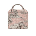 Buffalo Toile Rose Quilted Handbag
