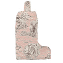 Buffalo Toile Rose Quilted Boot Bag
