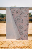 Buffalo Toile Rose Quilt