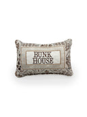 "Bunk House" Neutral Quilted Mini Pillow 8" x 12"