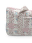 Butterfly Patchwork Pastel Quilted Weekender Duffle Bag