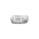 Butterfly Patchwork Icon Turquoise Quilted Hot Tools Bag