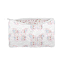 Butterfly Icon Patchwork Pastel Quilted Makeup Bag