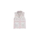 Butterfly Patchwork Pastel Quilted Ruby Vest