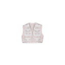 Butterfly Patchwork Pastel Quilted Tara Vest