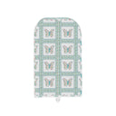 Butterfly Patchwork Turquoise Quilted Garment Bag