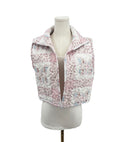 Butterfly Patchwork Pastel Quilted Cate Vest
