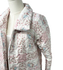 Butterfly Patchwork Pastel Quilted Duster