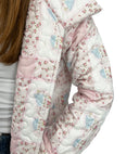 Butterfly Patchwork Pastel Quilted Duster