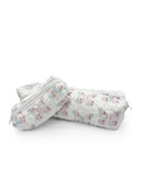 Butterfly Icon Patchwork Pastel Quilted Hot Tools Bag