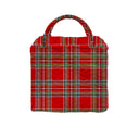 Carrie Plaid Floral Quilted Handbag