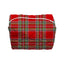 Carrie Plaid Floral Quilted Makeup Bag