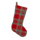 Carrie Plaid Floral Stocking