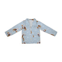 Casey Cowgirl Patchwork Blue Quilted Jacket