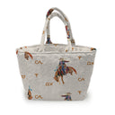 Casey Cowgirl Patchwork Linen Quilted Handbag