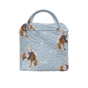 Casey Cowgirl Patchwork Blue Quilted Handbag