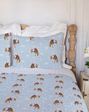 Casey Cowgirl Patchwork Blue Quilt