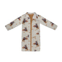 Casey Cowgirl Patchwork Linen Quilted Duster