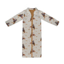 maxi jacket with cowboy pattern on a white background