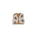 Casey Cowgirl Patchwork Linen Quilted Tara Vest