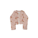 Casey Cowgirl Patchwork Rose Cropped Quilted Jacket