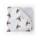 Casey Cowgirl Patchwork White Quilt