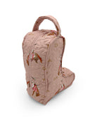Casey Cowgirl Patchwork Rose Quilted Boot Bag