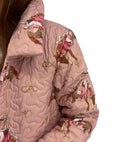 Casey Cowgirl Patchwork Rose Quilted Duster
