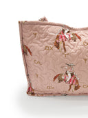 Casey Cowgirl Patchwork Rose Quilted Tote