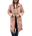 Casey Cowgirl Patchwork Rose Quilted Duster