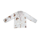 Casey Cowgirl Patchwork White Quilted Snap Jacket