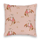 Casey Cowgirl Patchwork Rose Quilted 20" Pillow