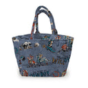 Cattle Drive Chambray Quilted Handbag