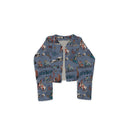 Cattle Drive Chambray Cropped Jacket