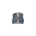 Cattle Drive Chambray Quilted Tara Vest