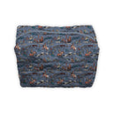 Cattle Drive Chambray Quilted Makeup Bag