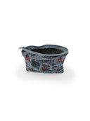 Cattle Drive Chambray Quilted Makeup Bag