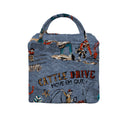 Cattle Drive Chambray Quilted Handbag